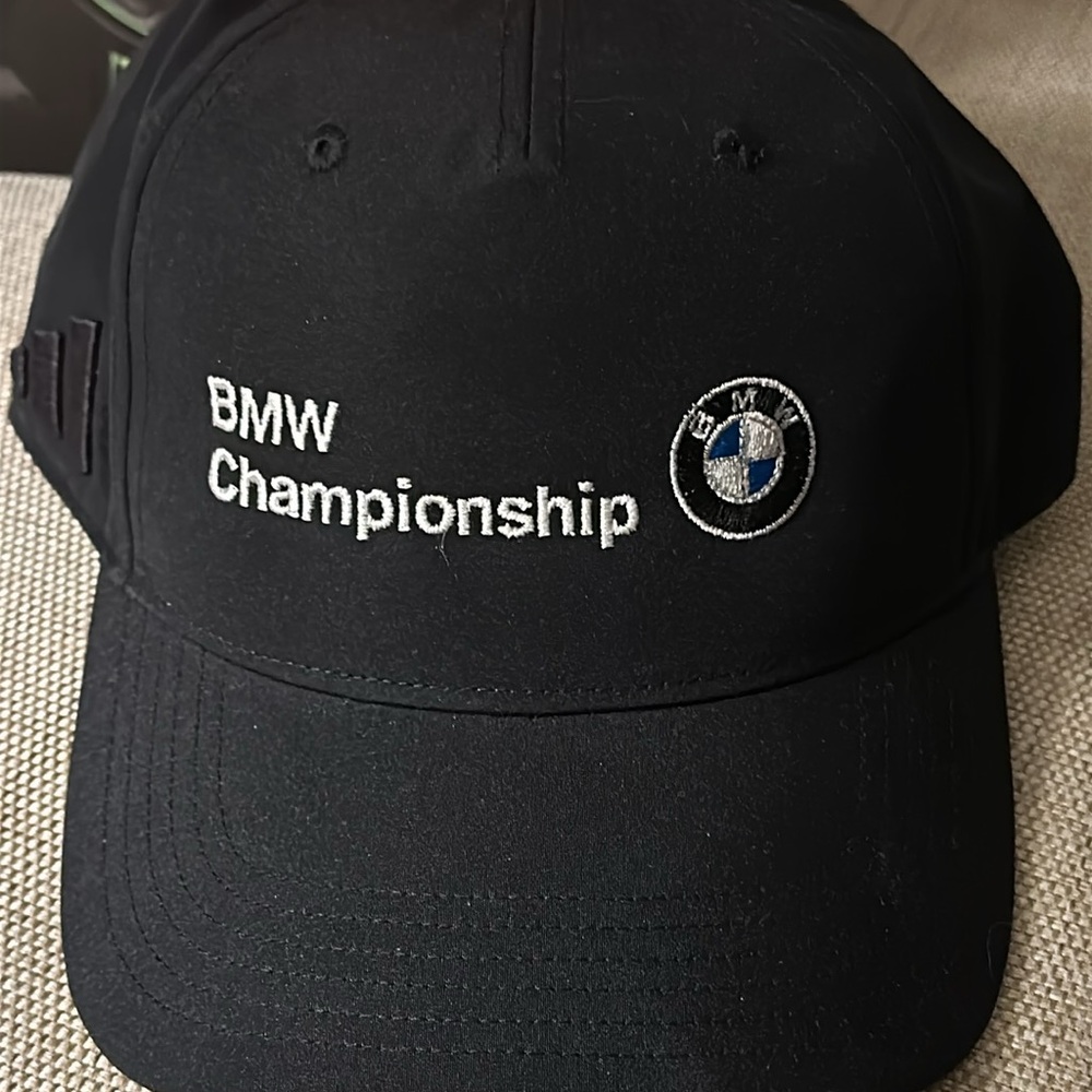 Adidas BMW Championship Performance Golf Hat Cap Black One Size Adjustable